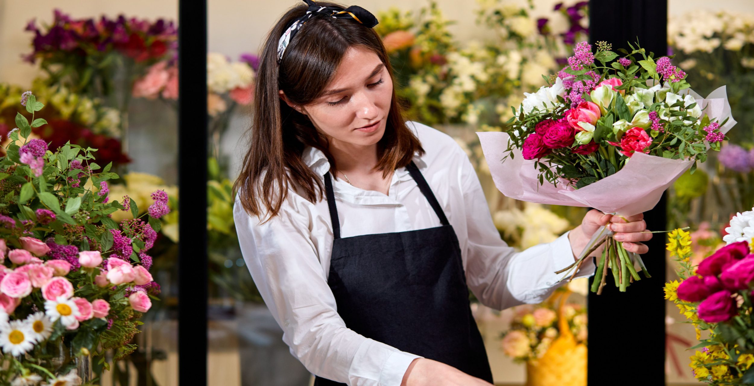 What are the types of floristry