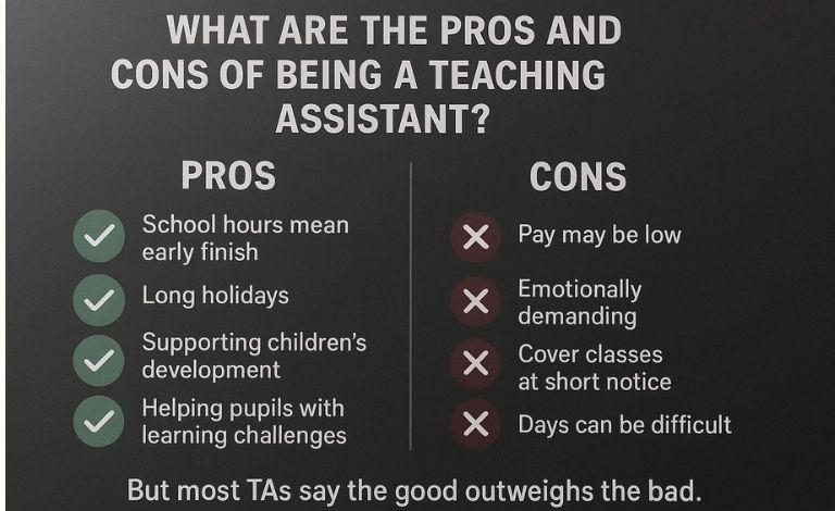 Pros and Cons of Being a Teaching Assistant