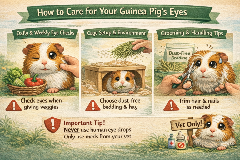 Care for Your Guinea Pig’s Eyes