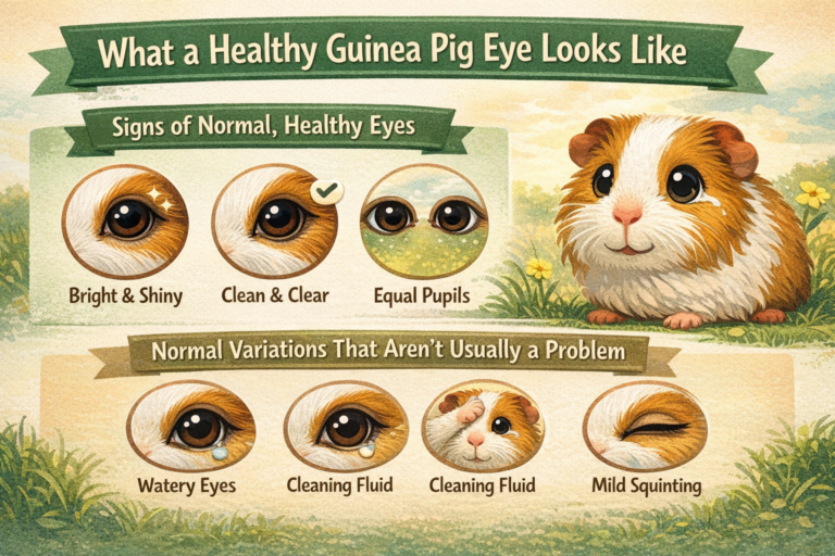Healthy Guinea Pig Eye Looks Like