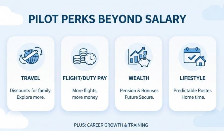 Pilot perks beyond salary