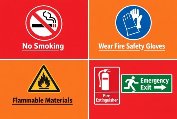 Fire Protest Sign What Are Fire Prohibition Signs? Meanings, Colours and Types