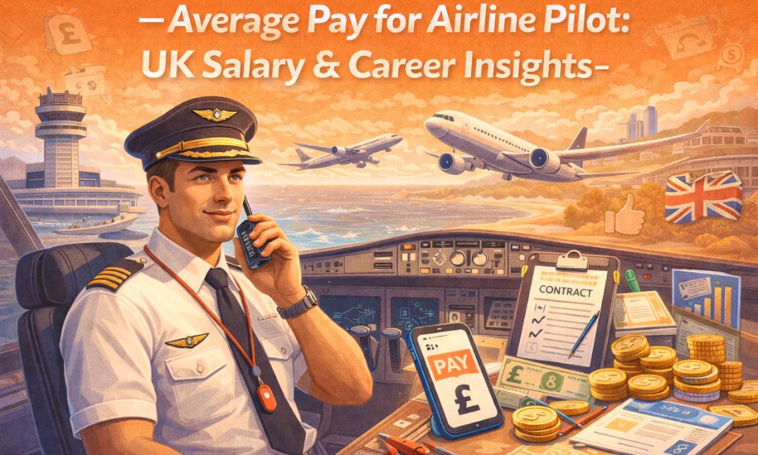 average pay for airline pilot