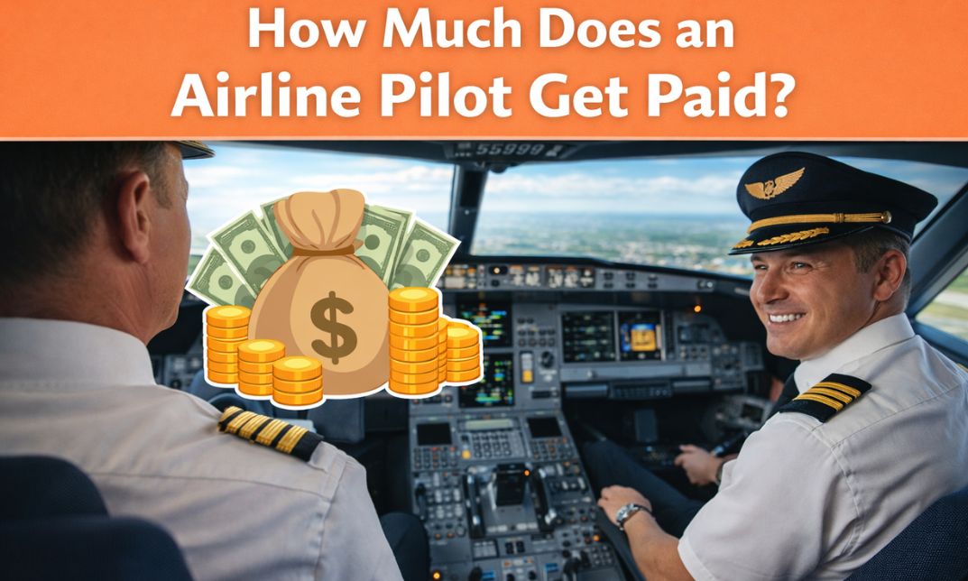 how much does an airline pilot get paid