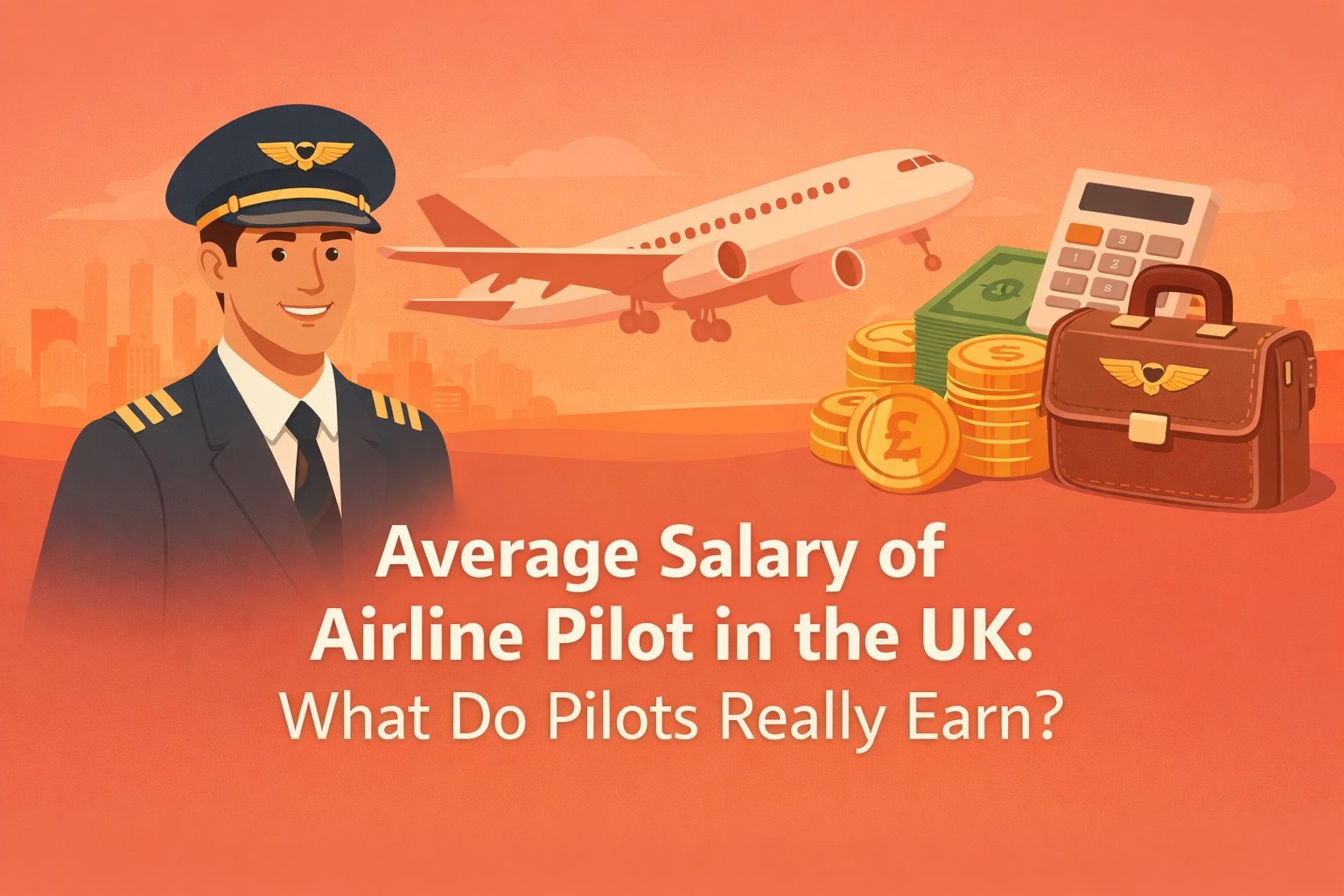 Average Salary of Airline Pilot in the UK What Do Pilots Really Earn