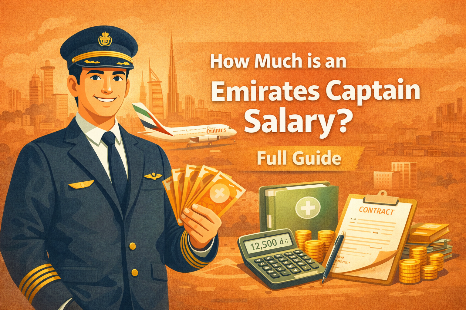 How Much is an Emirates Captain Salary Full Guide