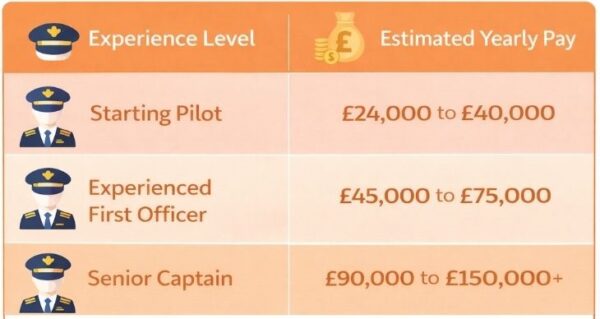 How Much Do a Pilot Make a Year? A Simple Guide for UK Readers