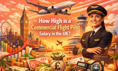 How High is a Commercial Flight Pilot Salary in the UK?
