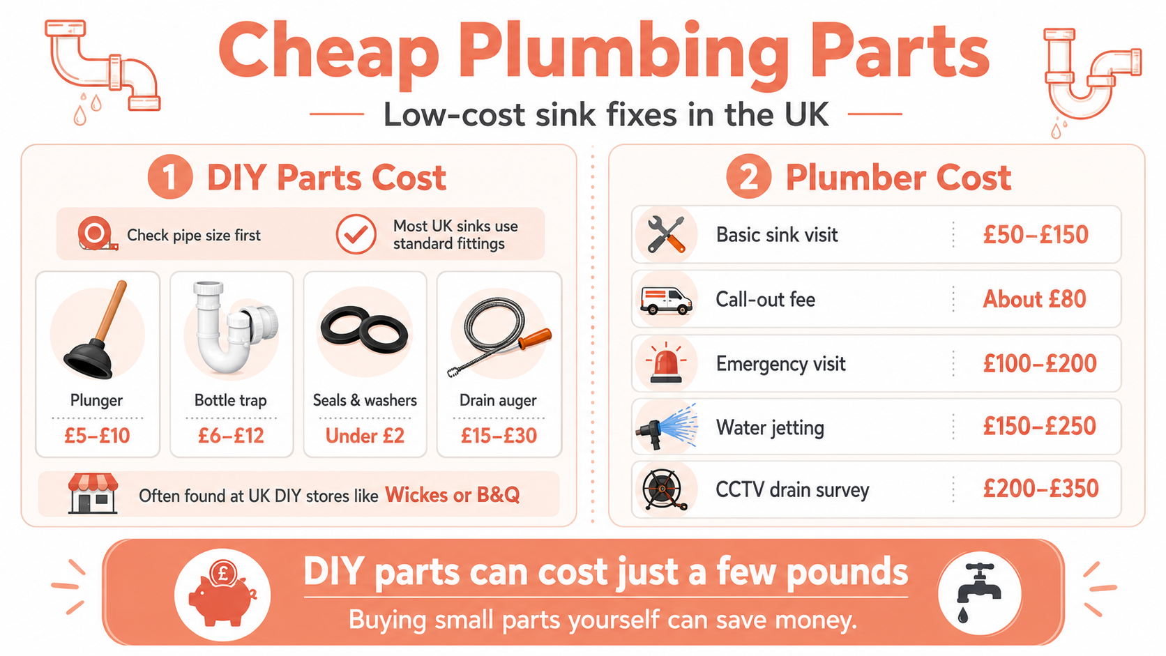 Where Can You Find Cheap Replacement Plumbing Parts