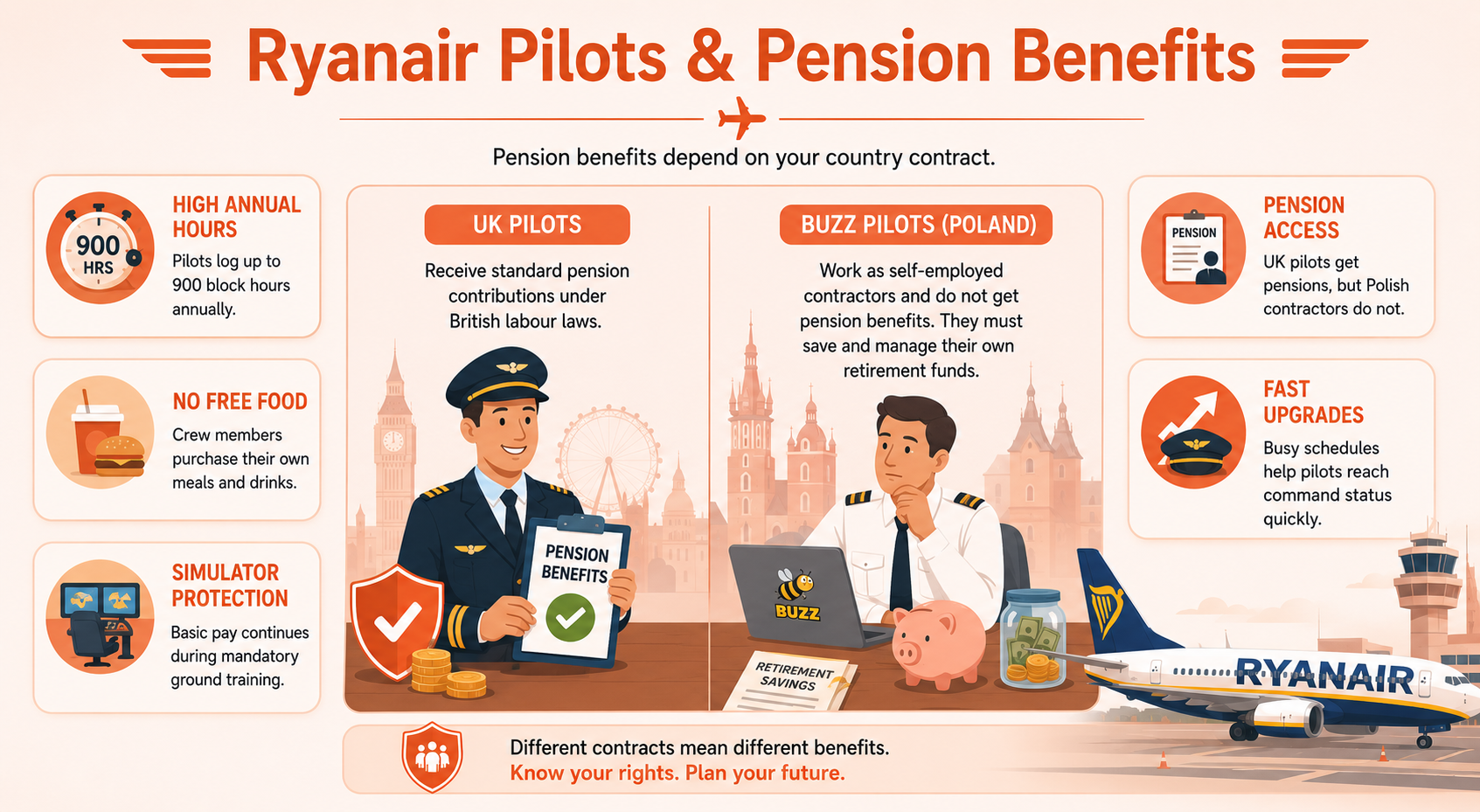 Are Ryanair Pilots Entitled to Company Pension Schemes