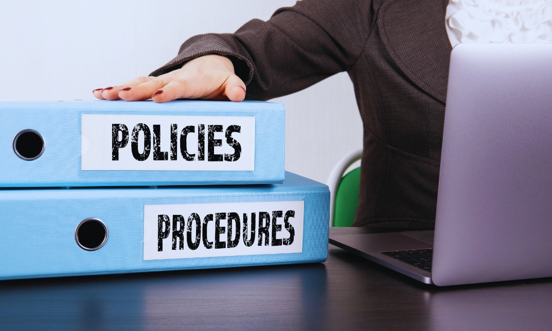 Describe The Relationship Between Legislation, Policies and Procedures