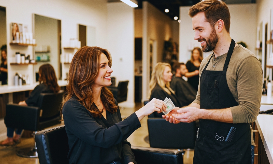Gratuity for Hairdresser UK