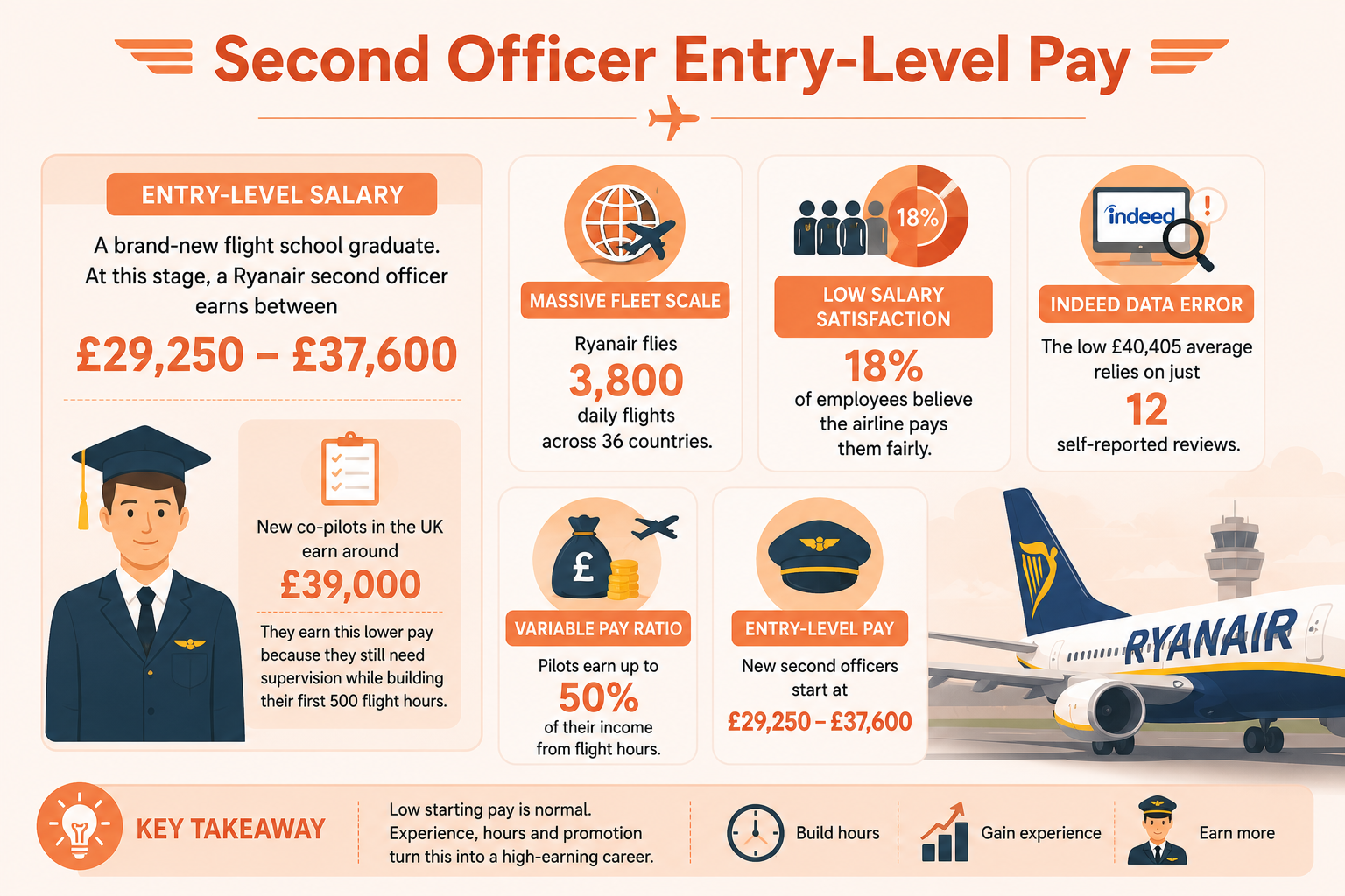 What Does a Second Officer Earn in the Entry-Level Phase