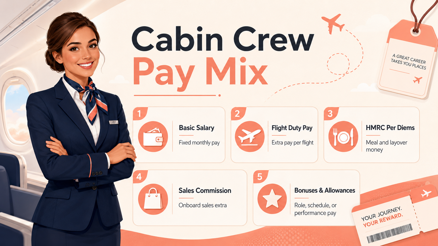 What Makes Up the British Airways Cabin Crew Salary