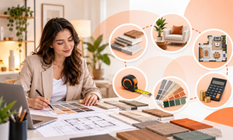 How much do interior designers charge
